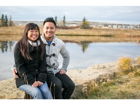 Julian Enriquez and Bonnie Dam in Evanston.