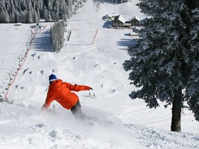 Lake Louise celebrates its 90th anniversary this year with a new run, an exclusive craft beer and 90-cent ski days. Photo: Lake Louise.