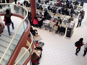 Students are pictured in MacEwan Hall in this 2013 file image.