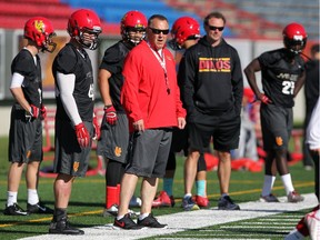 University of Calgary Dinos new head coach Wayne Harris has brought a different style than former head coach Blake Nill, but it has been just as effective, if not moreso.
