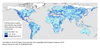 Modern groundwater map.