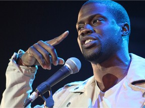 Local Input~ HOLLYWOOD, CA - APRIL 25:  Actor Kevin Hart performs onstage during the Second Annual Hilarity For Charity benefiting The Alzheimer's Association at the Avalon on April 25, 2013 in Hollywood, California.