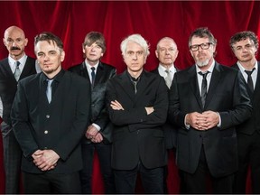 Jakko Jacszyk, far right, has joined seminal progressive rock band King Crimson in its latest incarnation which hits Calgary Tuesday.