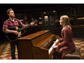 Stuart Ward and Dani de Waal in Once, the Tony Award winning musical. Photo courtesy Joan Marcus.