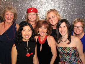 The committee for the Splash of Red Gala 2015 in support of the Boys and Girls Clubs of Calgary:
Back row, left to right, Sandy Gibson, Holly Goulard, Sara Shaak, Barb Shaunessy. Front row, left to right, Murlyne Fong, Ruth Beddoe, Maribeth Janikowski.