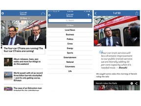 The new Calgary Herald app for iPhone and Android is here!