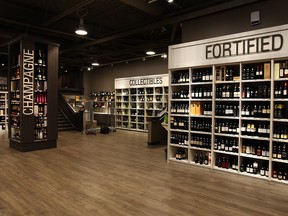A renovated main floor puts a selection of glassware and merchandise front and centre.