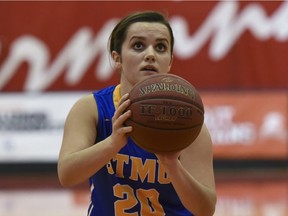 Montana Romeril leads the ACAC in scoring with 30.13 points per game for the St. Mary's Lightning this season.