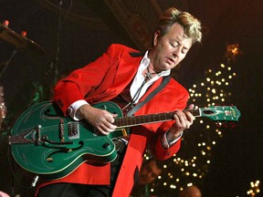 Brian Setzer brings his big band to the Grey Eagle Tuesday.