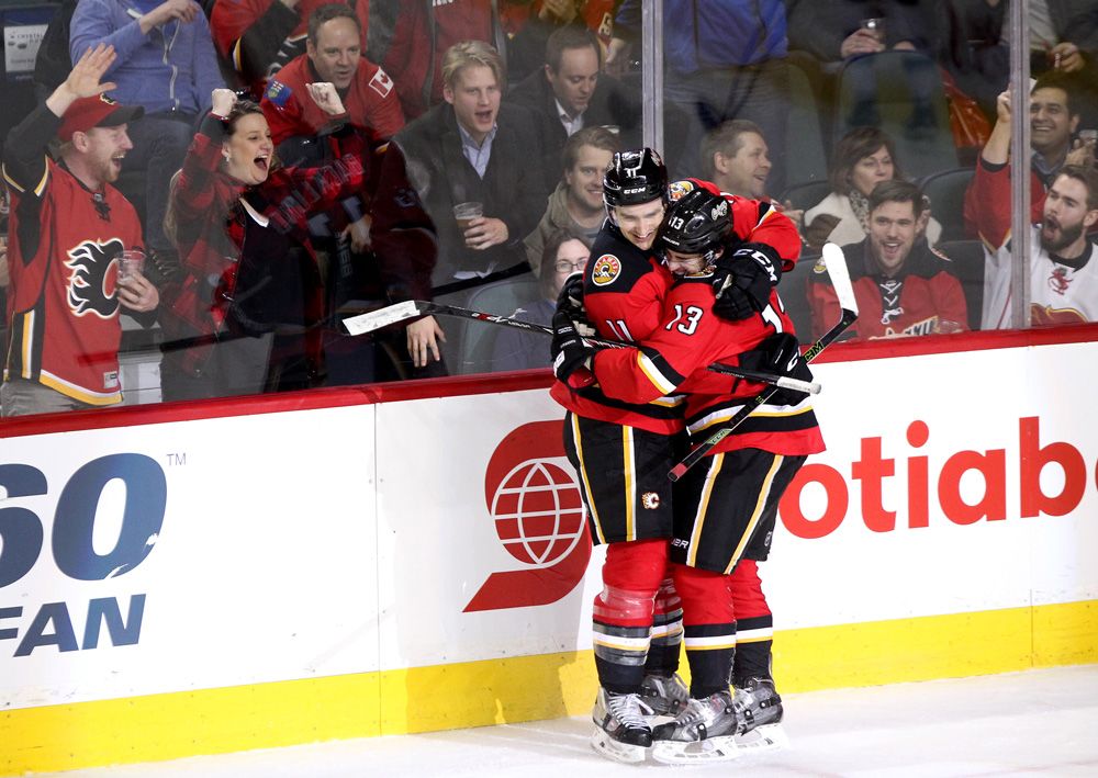 Gaudreau's Hat-trick Allows Flames To Match Franchise Record With 10th ...