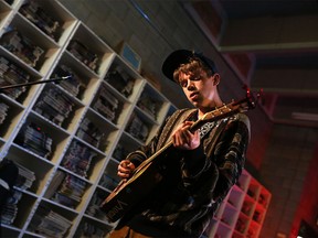 Taylor Cochrane performs at the Calgary Herald in December 2015.