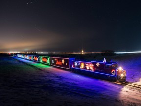 Holiday Train outside of Estevan, SK.