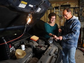 Dale Sevcik and wife, Barb, along with other family members, have for 10 years run a free auto garage offering minor maintenance and repairs for Calgarians who otherwise couldn't afford it.