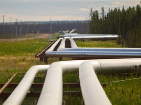 Pipelines carrying steam to horizontal well pairs are being shut down at another thermal oilsands project in northern Alberta due to low oil prices.