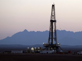 A handout photo from 2008 shows some of TransGlobe Energy's oil operations in Egypt.