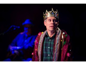 Dave Kelly in Epiphany at Lunchbox Theatre in Calgary. Photo courtesy Benjamin Laird Arts & Photo.