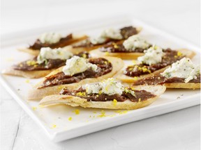 Crostini with Citrus Ricotta