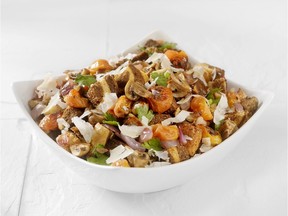 Mushroom Panzanella Salad