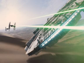 Star Wars: The Force Awakens will have its first showings at Calgary theatres on Thursday, Dec. 17.