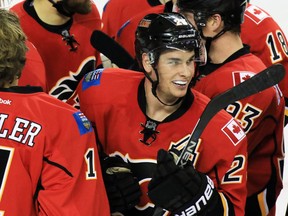 Calgary Flames forward Sean Monahan.