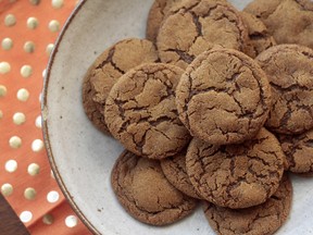 These Chewy Ginger Cookies are no wimps when it comes to ginger flavour.