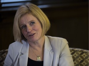 Premier Rachel Notley says the government is committed to raising minimum wage.