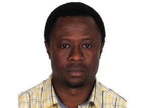 Oluwatosin Oluwafemi, 39, of Keswick, Ont. was arrested Tuesday, flown back to Calgary, Alta and charged with second-degree murder in the death of his daughter Olive Rebekah Oluwafemi, who was found in cardiac arrest at a home on December 19, 2014. Authorities concluded in January, 2015 that her death was a homicide caused by injuries sustained in the family's home and not the result of falling down stairs, say city police. Courtesy Global Calgary/Calgary Sun/Postmedia Network