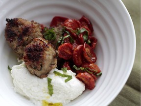 The Baked Turkey Meatballs and Slow-Roasted Tomatoes from Molly Gilbert's cookbook Sheet Pan Suppers was on the menu several times in 2015. The book is one of food writer Gwendolyn Richards' favourites from this year.