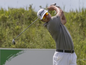 Calgary's Ryan Yip, seen during the 2014 ATB Financial Classic, opened his attempt to get full-time status on the Web.com Tour with a 5-under 67 at the final qualifying stage on Thursday.