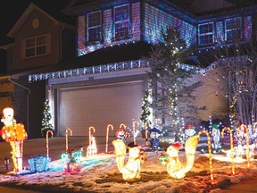 Nice Christmas lights in Evergreen in the city's southwest, but are they the nicest?