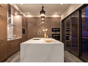 The kitchen in a Parkdale infill, by WestRidge Fine Homes. Courtesy, WestRidge Fine Homes