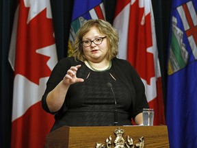 Alberta Health Minister Sarah Hoffman. (PHOTO BY LARRY WONG/EDMONTON JOURNAL)