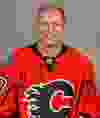 September 17, 2010: Robyn Regehr of the Calgary Flames poses for his official headshot for the 2010-2011 NHL season.