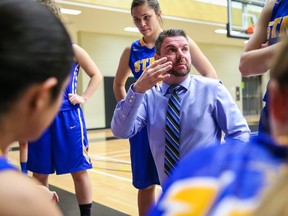 St. Mary's Lightning women's basketball head coach Steve Shoults has his team off to a 9-1 start in ACAC action this season.