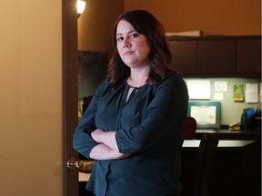 MLA   Deborah Drever in her office in Bowness in Calgary on Jan. 4, 2016.