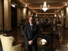 The Fairmont Palliser Hotel's new general manager, Don Fennerty, was photographed in the hotel's lobby on Thursday Jan. 7, 2016.