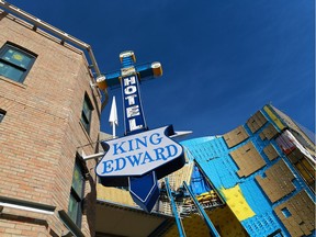 The restored King Eddy Hotel sign is up on the new Studio Bell being built in the city's East Village. That venue is only one of many on the newly dubbed Music Mile.