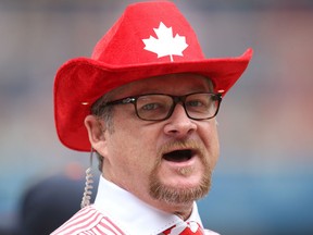 Gregg Zaun, seen here from 2013 on Canada Day, says the Blue Jays will be under even more scrutiny this season