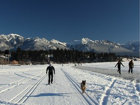 INVERMERE, BC.; JANUARY 7, 2016 -- The Whiteway. For Outdoors piece on winter activities in Invermere, BC area. (CV Pioneer/Calgary Herald) For Outdoors  story by Lisa Kadane.