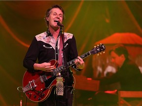 Jim Cuddy of Blue Rodeo will be one of the stars suiting up to compete in the Juno Cup in Calgary, April 1.