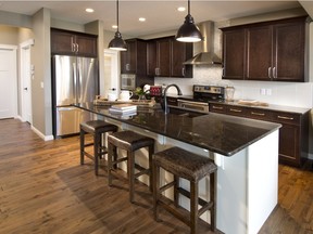 The Cliffton model by Morrison Homes is one of the show homes in Nolan Hill, which had Calgary’s second-highest number of applications for permits to build single-family homes, at 288.