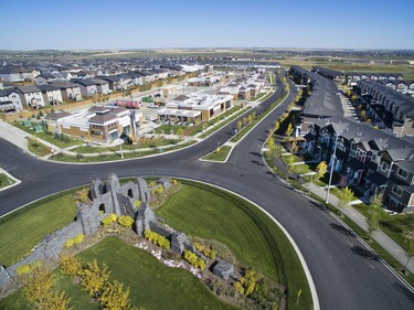 The neighbourhood of Nolan Hill in Calgary's northwest is 80 per cent complete.
