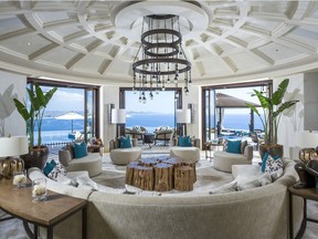 One of the most spectacular homes in Cabo San Lucas is Casa Fryzer that boasts panoramic views of the Sea of Cortez.