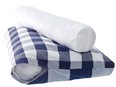 Hastens anatomical pillow, made with 85 per cent goose feathers and 15 per cent goose down.