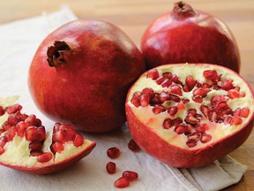 Pomegranates, with their tiny pops of colour and flavour, make everything brighter.