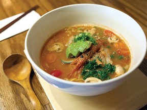 The warming ramen of Ikemen on northwest Calgary.