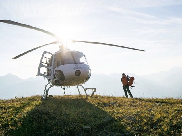 heli-hiking