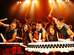 Yamato: The Drummers of Japan play the Jack Singer Concert Hall on Wednesday, Feb. 3.