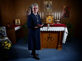 Sister Laura Prokop, 69, is the last nun living at the Sisters Servants of Mary Immaculate convent in Calgary.