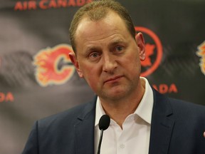 Calgary Flames GM Brad Treliving.
